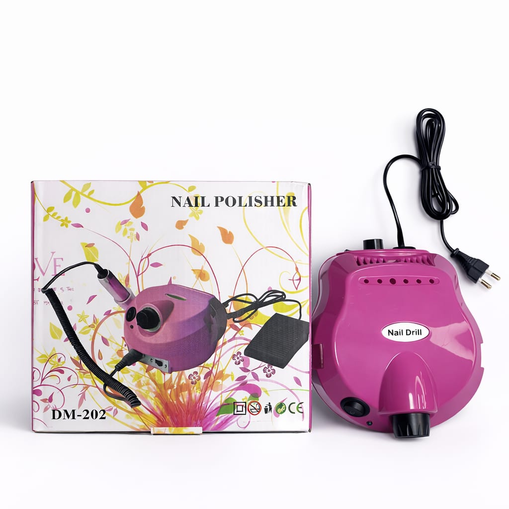 Elektrischer Nagelpolierer Set für Glanzpolitur